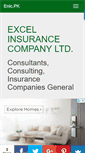 Mobile Screenshot of excelinsurancecompanyltd.enic.pk