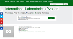 Desktop Screenshot of internationallaboratoriespvtltd.enic.pk