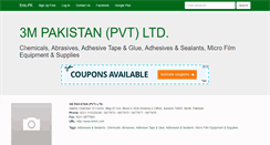Desktop Screenshot of 3mpakistanpvtltd.enic.pk