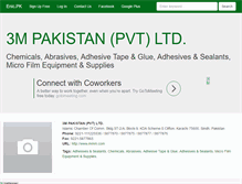 Tablet Screenshot of 3mpakistanpvtltd.enic.pk