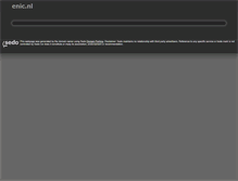 Tablet Screenshot of enic.nl